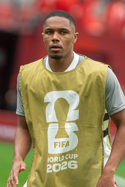 Pedro Miguel during Canada v Qatar on 18 June 2026 at the 2026 FIFA World Cup