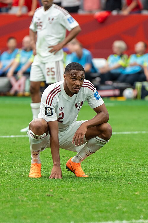 Pedro Miguel during Canada v Qatar on 18 June 2026 at the 2026 FIFA World Cup