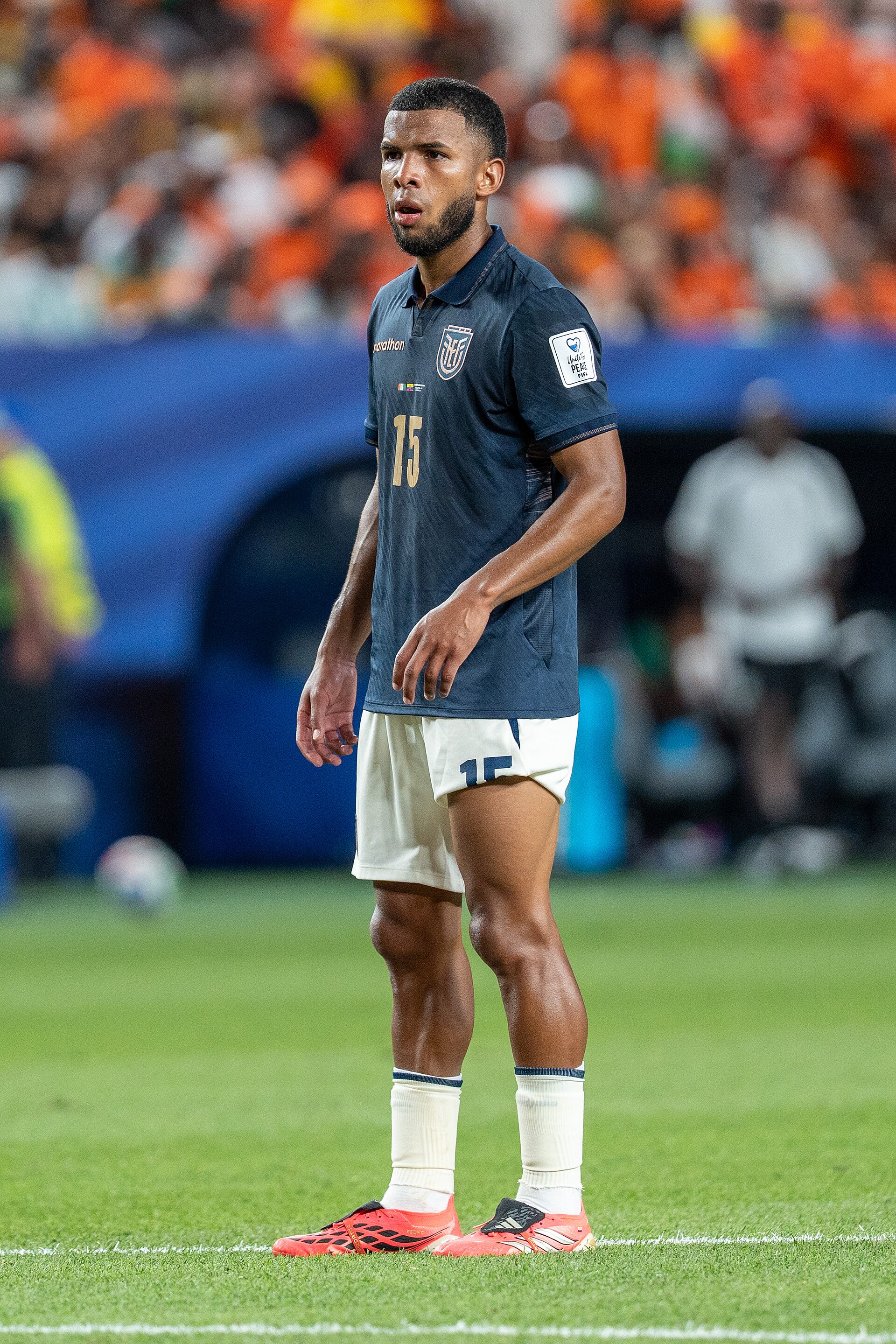 Pedro Vite during Côte d'Ivoire v Ecuador on 14 June 2026 at the 2026 FIFA World Cup
