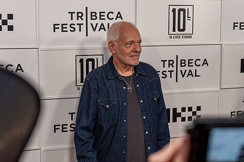 Peter Frampton at the premiere of "Frampton" at the 25th Tribeca Film Festival in New York City.