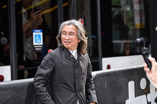 Peter Ho-sun Chan at the screening of The Road Not Taken at the 2026 Toronto International Film Festival.