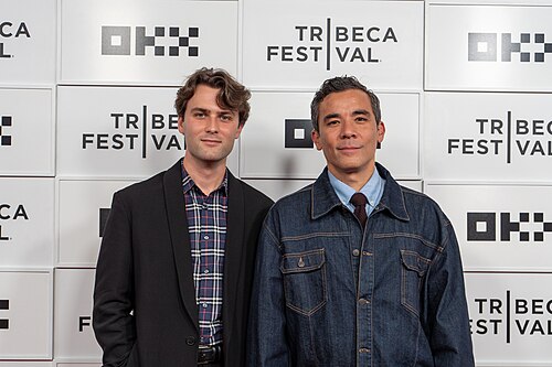 Peter Wesley Ricamora-Jensen, Conrad Ricamora at the premiere of "The Last Day" at the 25th Tribeca Film Festival in New York City.