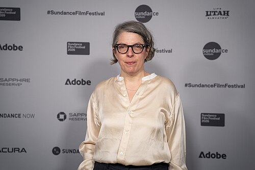 Petra Volpe at Sundance Film Festival 2026 for Frank and Louis.