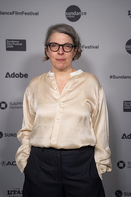 Petra Volpe at Sundance Film Festival 2026 for Frank and Louis.