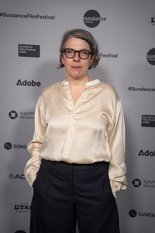 Petra Volpe at Sundance Film Festival 2026 for Frank and Louis.