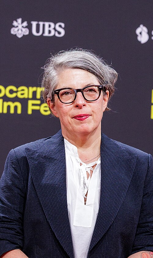 Petra Volpe attends "Frank & Louis" red carpet during the 79th Locarno Film Festival on August 10, 2026 in Locarno, Switzerland.