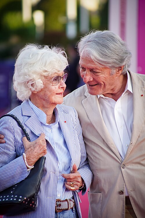 Philippe Augier and Anne d'Ornano at Deauville American Film festival