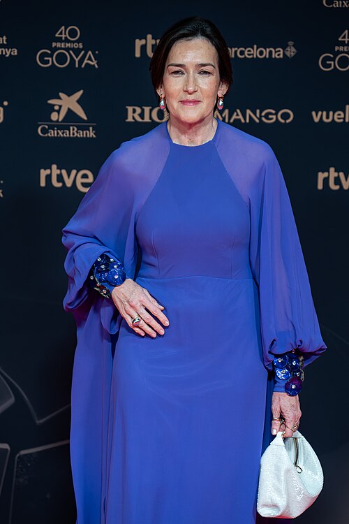 Ángeles González Sinde at Red Carpet of Goya Awards 2026 in Barcelona
