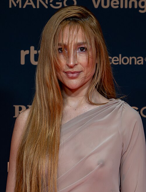 Belén Aguilera at Red Carpet of Goya Awards 2026 in Barcelona