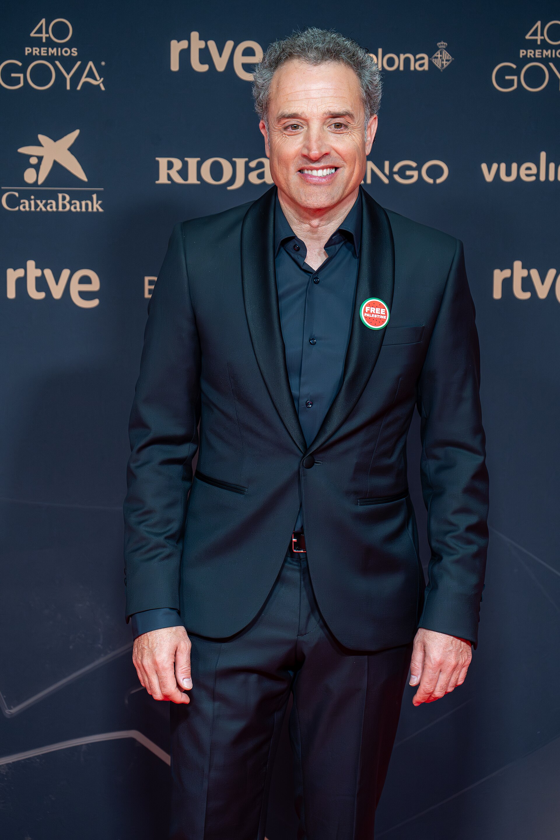 Daniel Guzmán at Red Carpet of Goya Awards 2026 in Barcelona