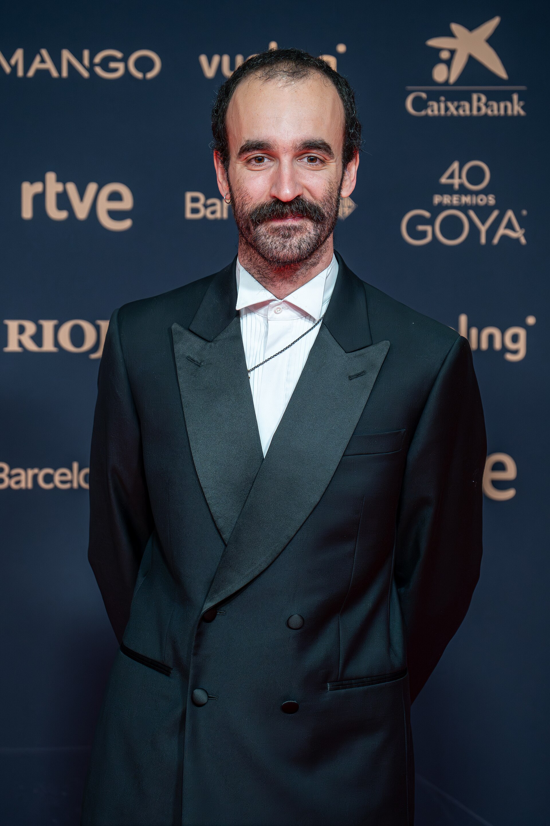 Eduard Sola at Red Carpet of Goya Awards 2026 in Barcelona