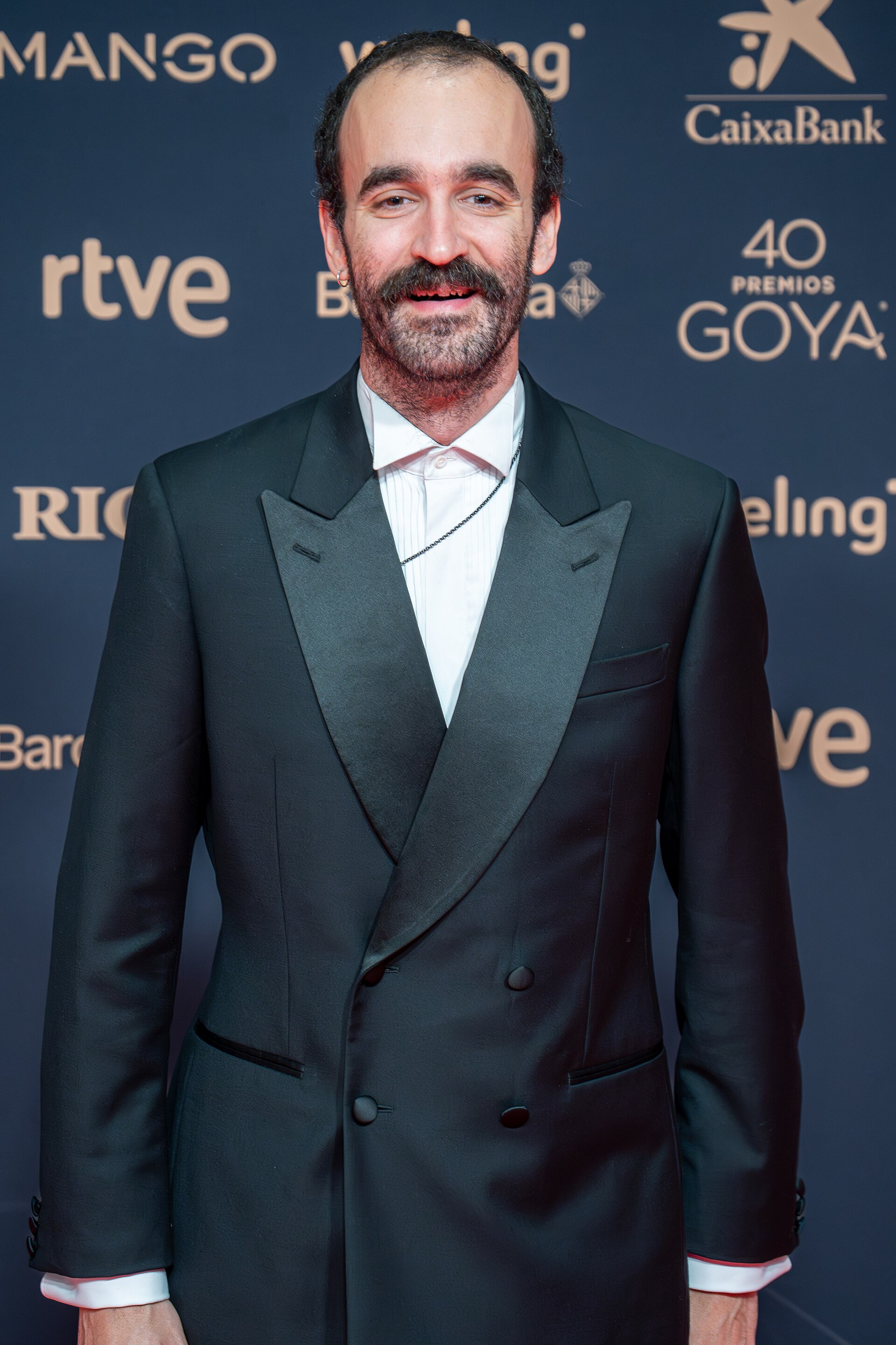 Eduard Sola at Red Carpet of Goya Awards 2026 in Barcelona