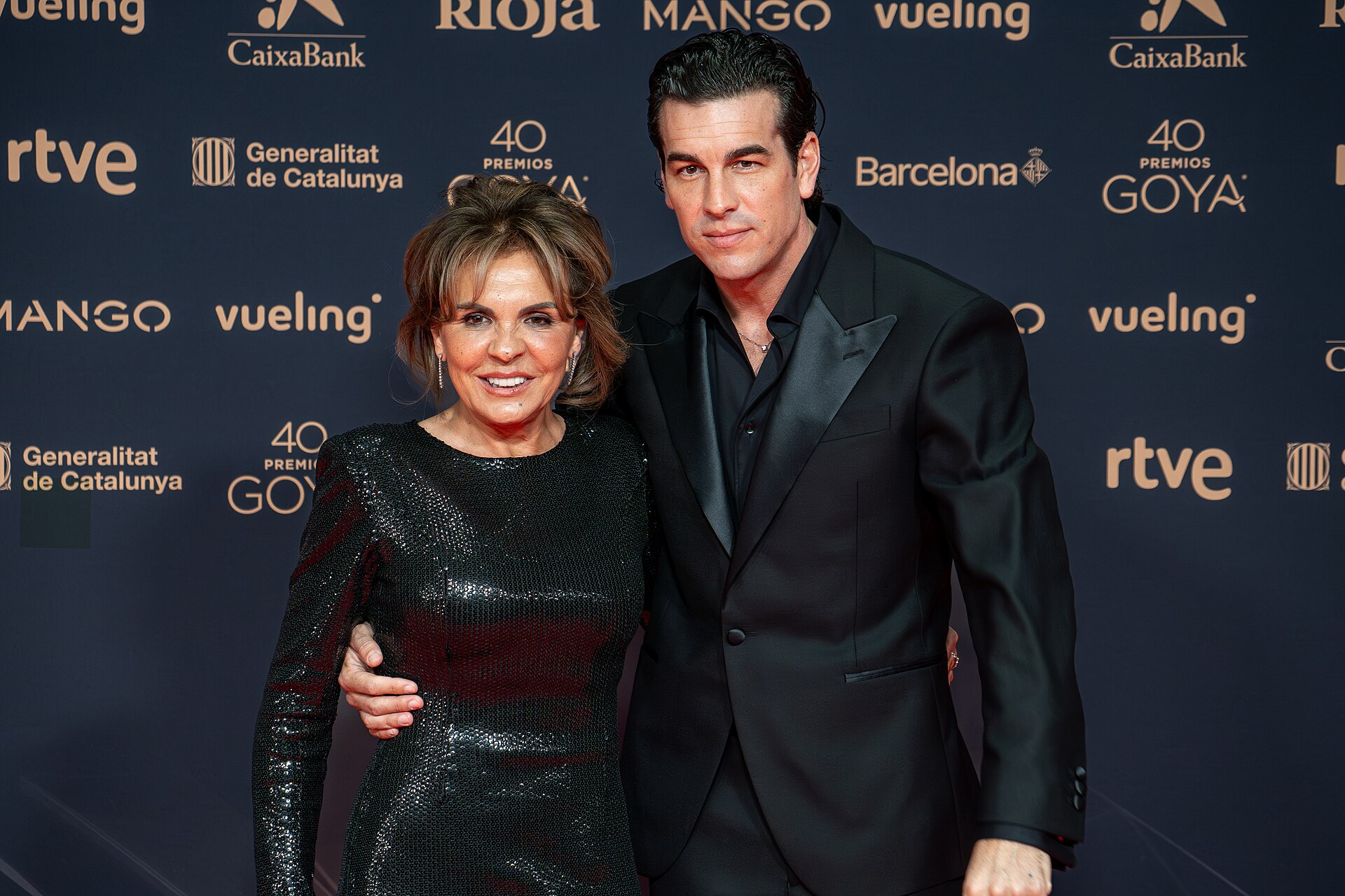 Heidi Sierra & Mario Casas t Red Carpet of Goya Awards 2026 in Barcelona