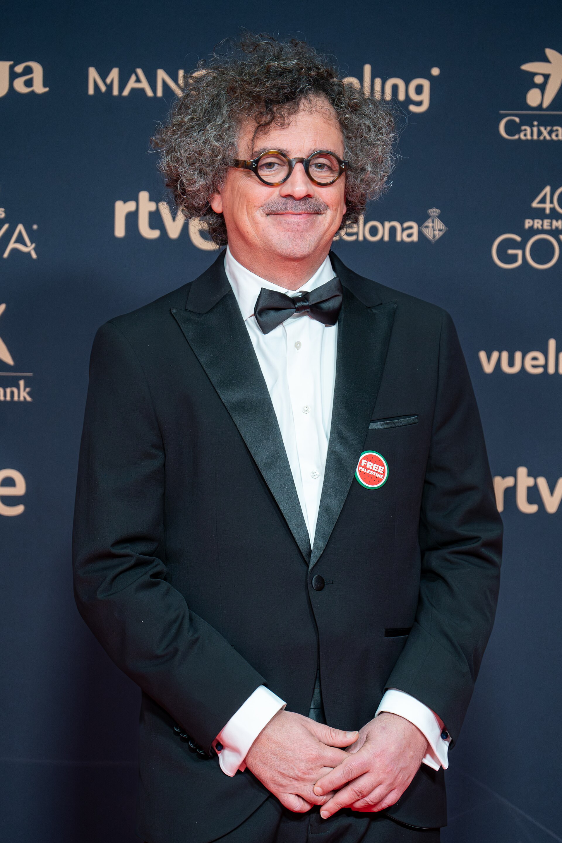 Ion de Sosa at Red Carpet of Goya Awards 2026 in Barcelona