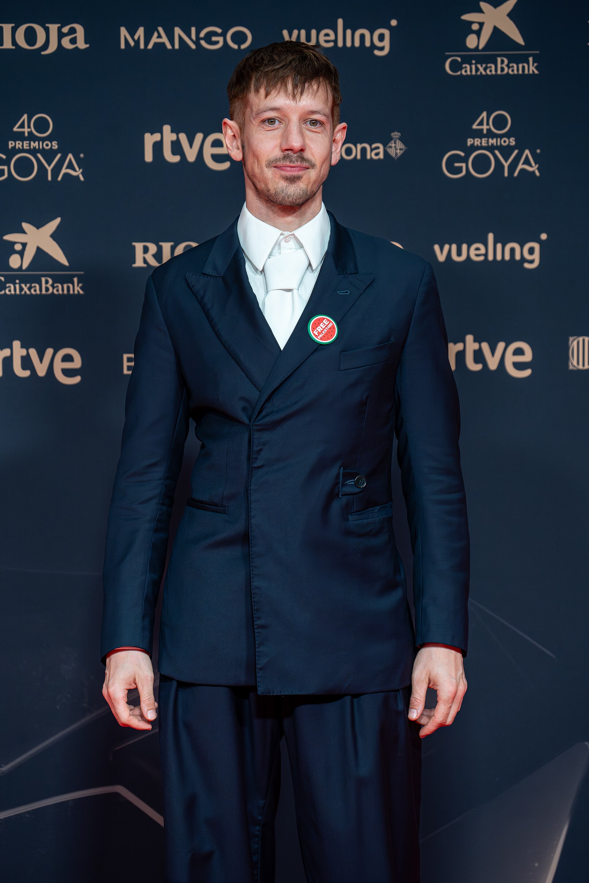 Marcel Borràs at Red Carpet of Goya Awards 2026 in Barcelona