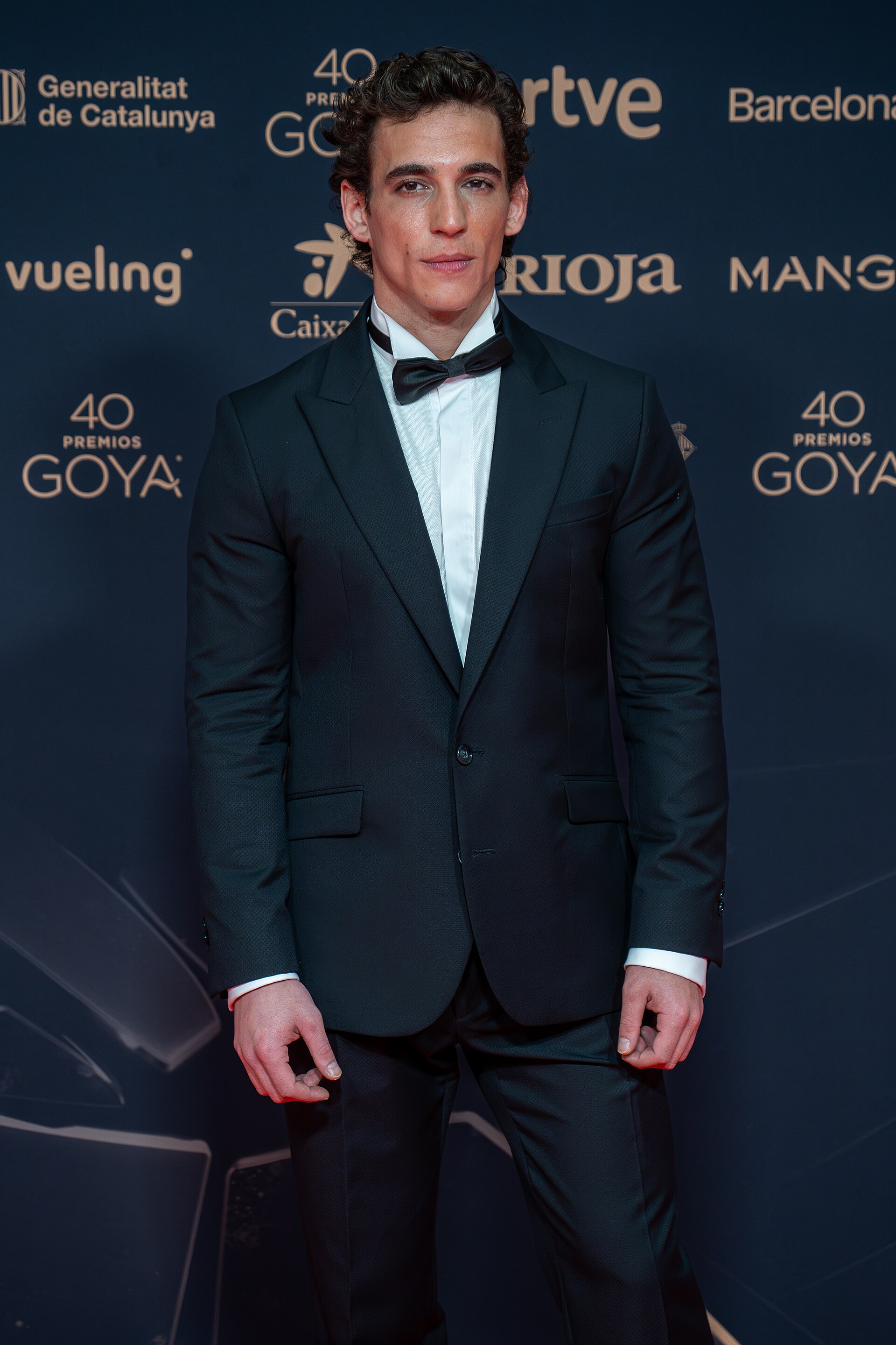 Miguel Herrán at Red Carpet of Goya Awards 2026 in Barcelona