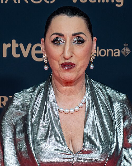Rossy de Palma at Red Carpet of Goya Awards 2026 in Barcelona
