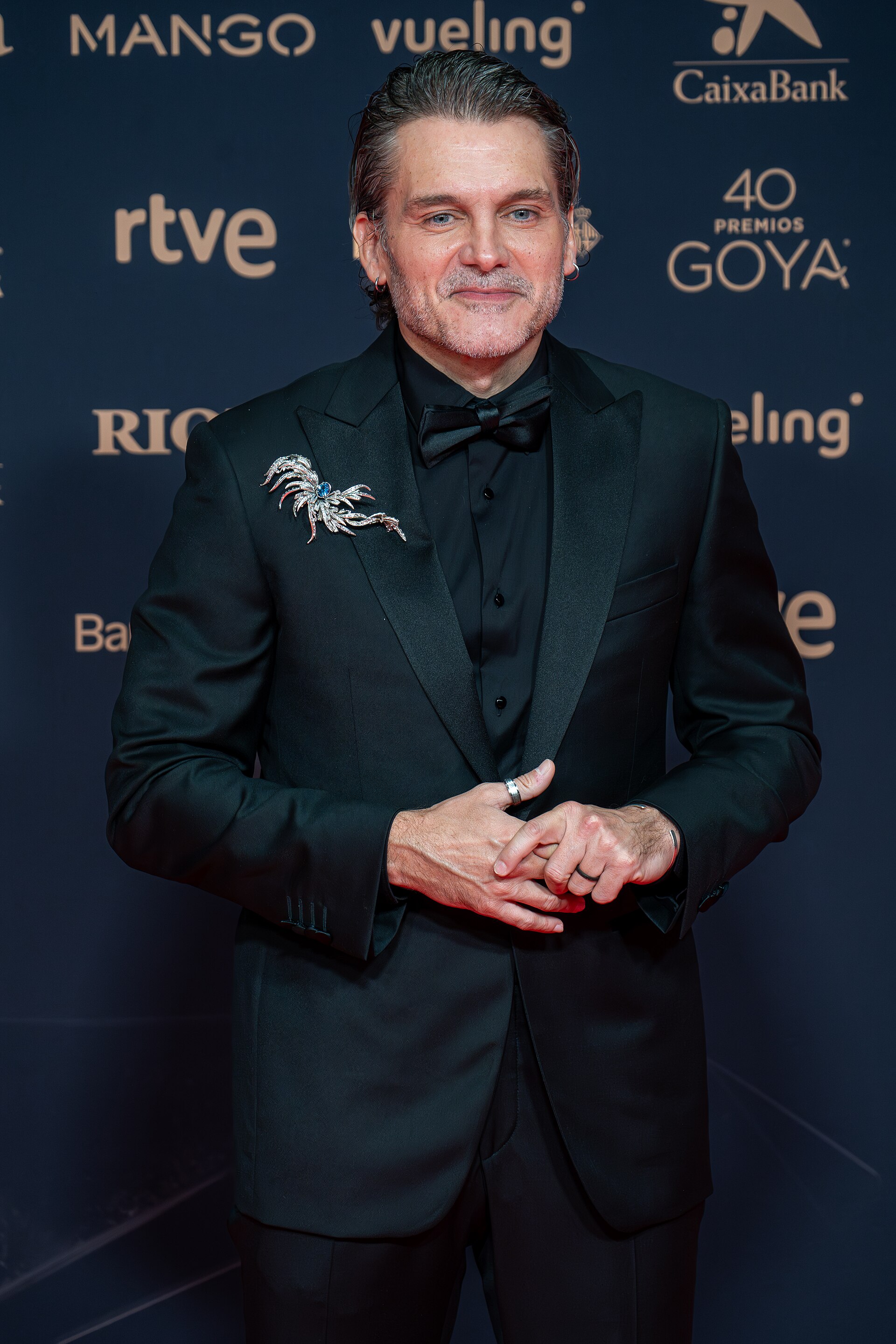 Salva Reina at Red Carpet of Goya Awards 2026 in Barcelona
