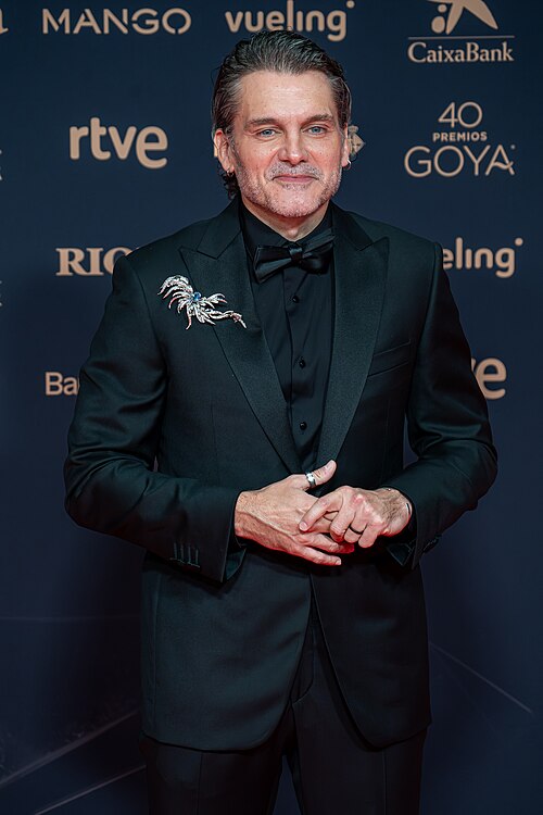 Salva Reina at Red Carpet of Goya Awards 2026 in Barcelona