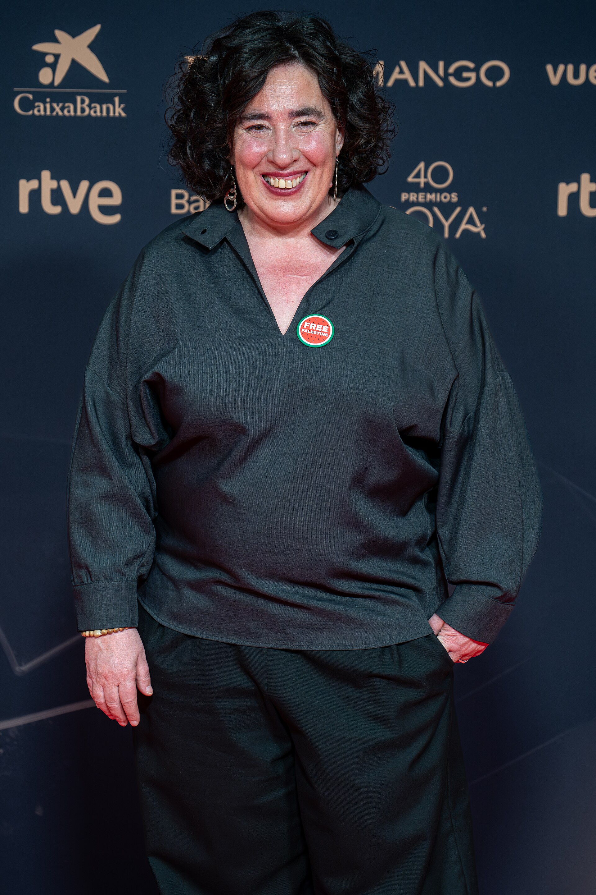 Arantxa Echevarría at Red Carpet of Goya Awards 2026 in Barcelona