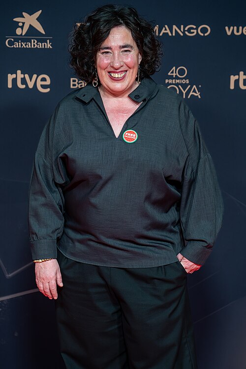 Arantxa Echevarría at Red Carpet of Goya Awards 2026 in Barcelona