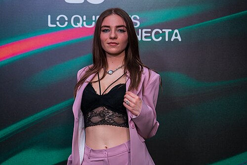 Laura Thorn at the Photocall of the Preparty 2025 in Madrid