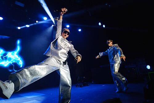 VAEB on stage at the Sala La Riviera in Madrid during Prepary Spain 2025