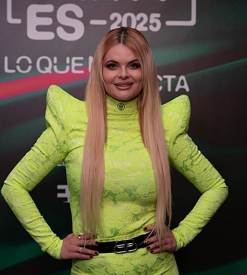 Erika Wikman at the Photocall of the Preparty 2025 in Madrid