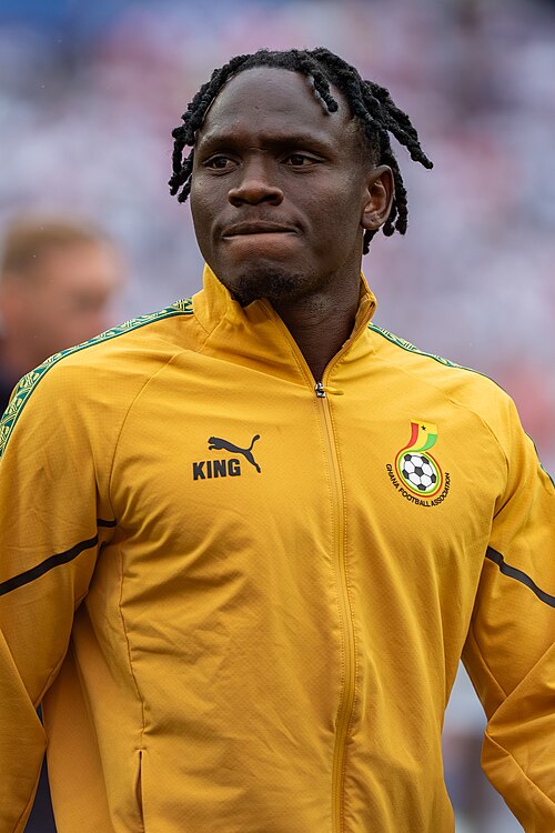 Prince Kwabena Adu during England v Ghana on 23 June 2026 at the 2026 FIFA World Cup