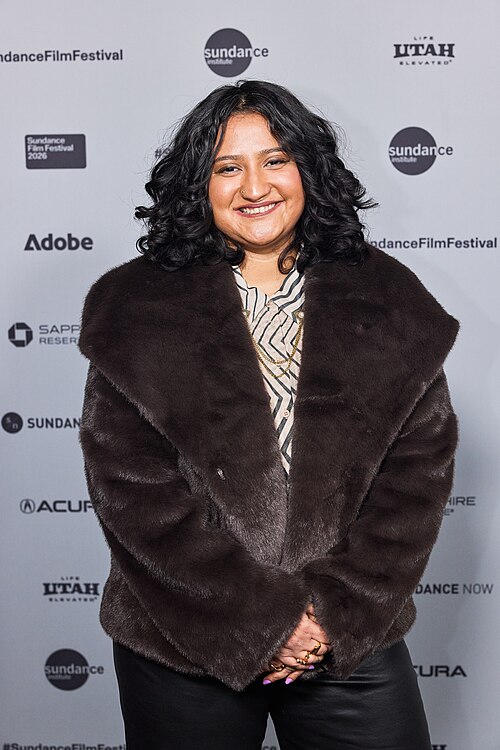 Priyanka Krishnan at the 2026 Sundance Film Festival for O'Sey Balamma
