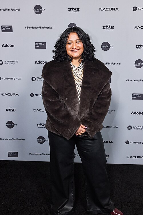 Priyanka Krishnan at the 2026 Sundance Film Festival for O'Sey Balamma
