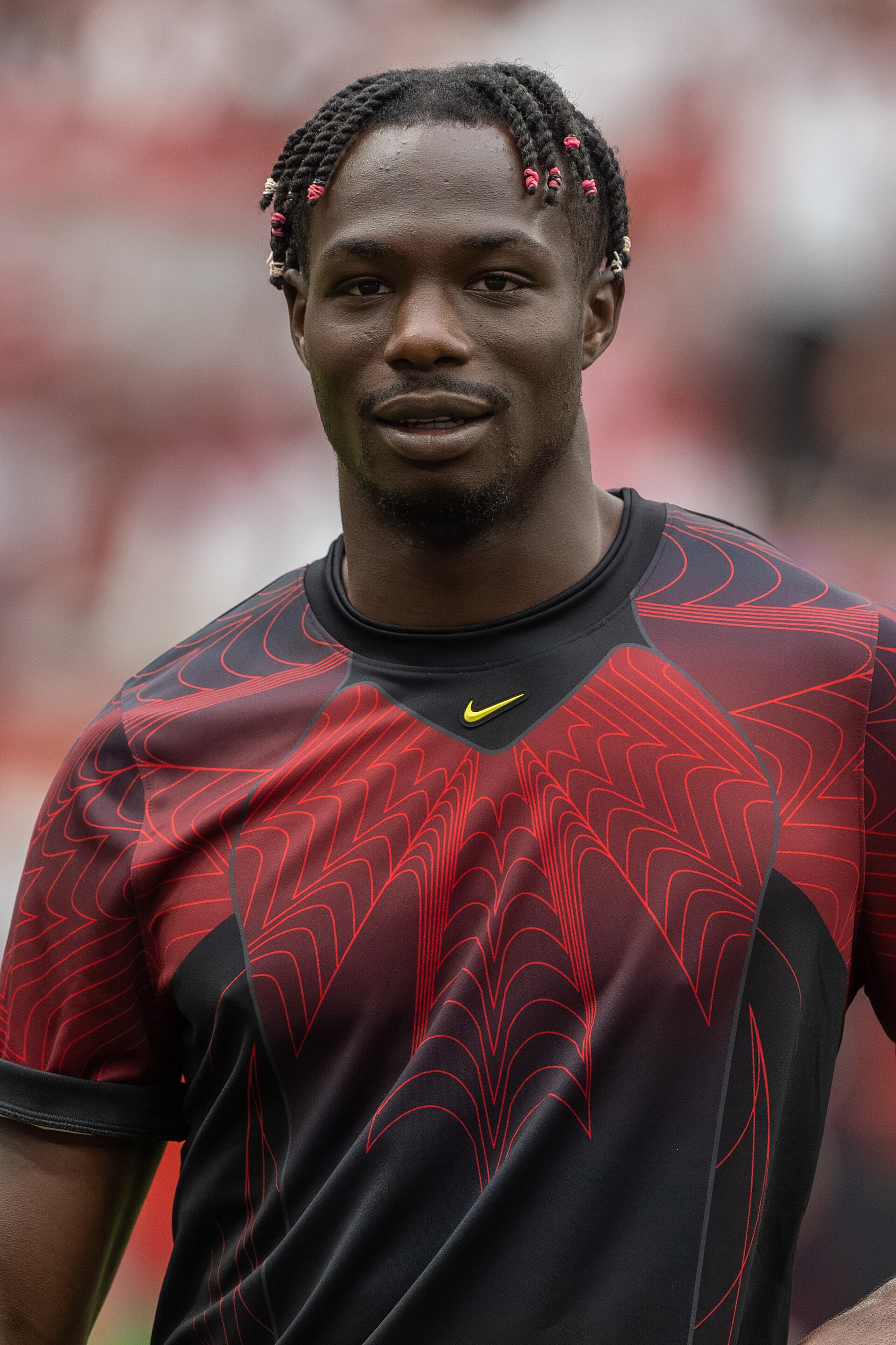 Promise David during Canada v Qatar on 18 June 2026 at the 2026 FIFA World Cup