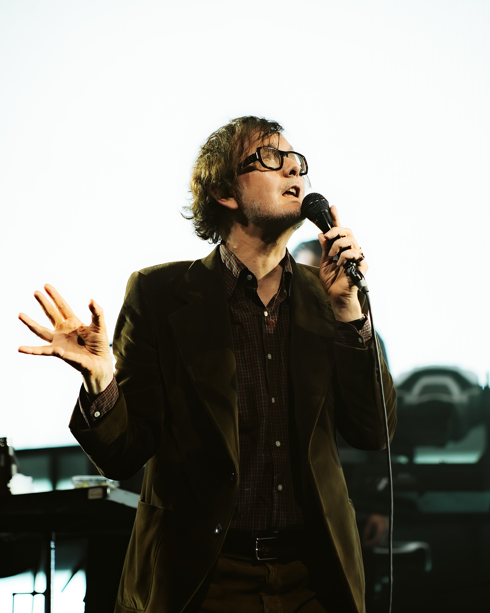 Pulp preforming on stage at the 02 Arena on the 13th of June 2025