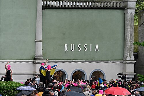 Pussy Riot & Femen Protest at the Biennale di Venezia 2026