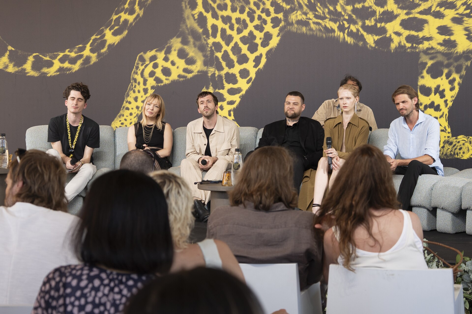 Q&A with White Snail cast and crew at the 78th Locarno Film Festival at Spazio Cinema
