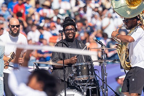 Questlove during France v Paraguay at the 2026 FIFA World Cup