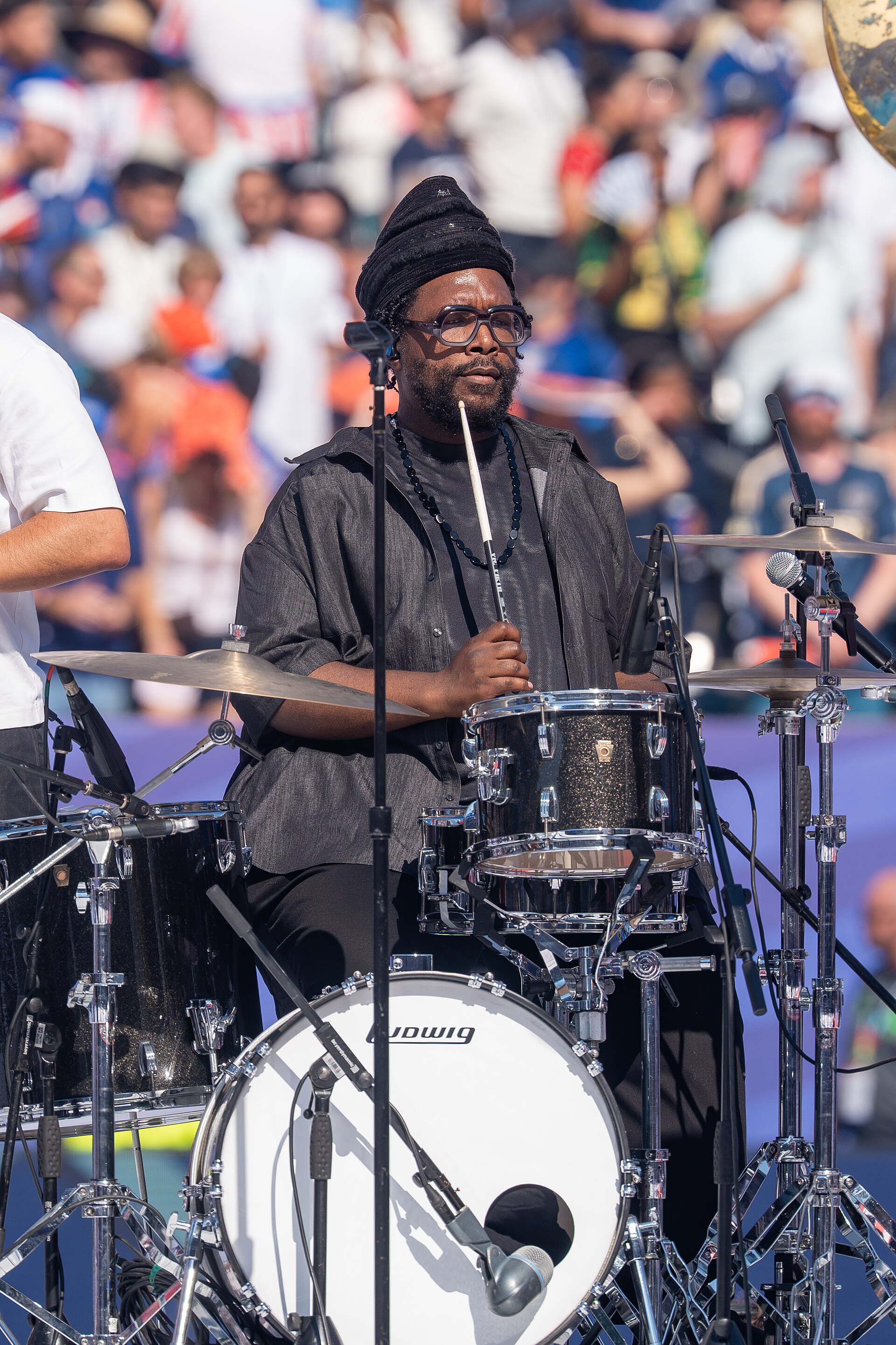 Questlove during France v Paraguay at the 2026 FIFA World Cup