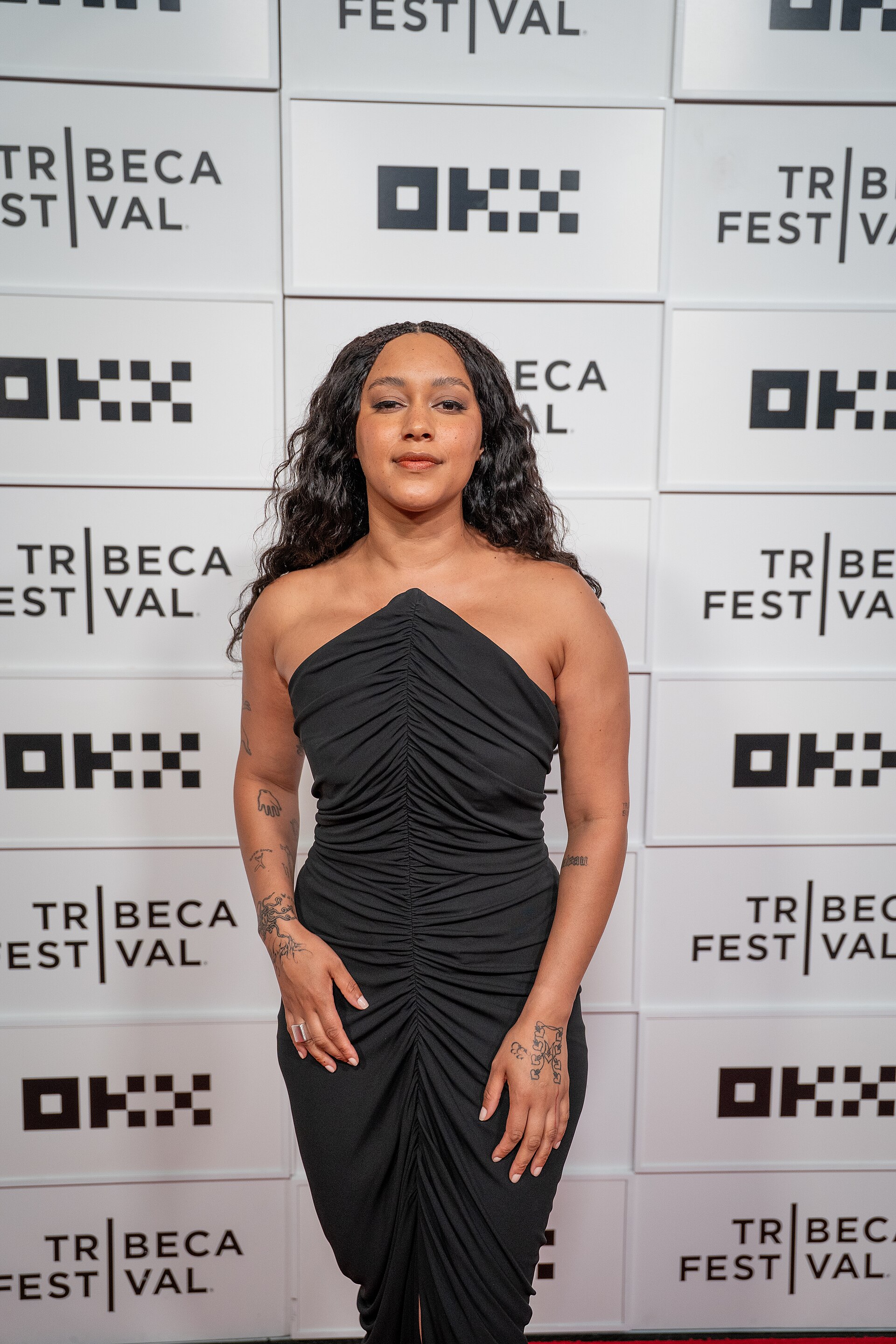 Quinn Whitney Wilson (director) at the premiere of JEAN-MICHEL at Tribeca Film Festival 2026.