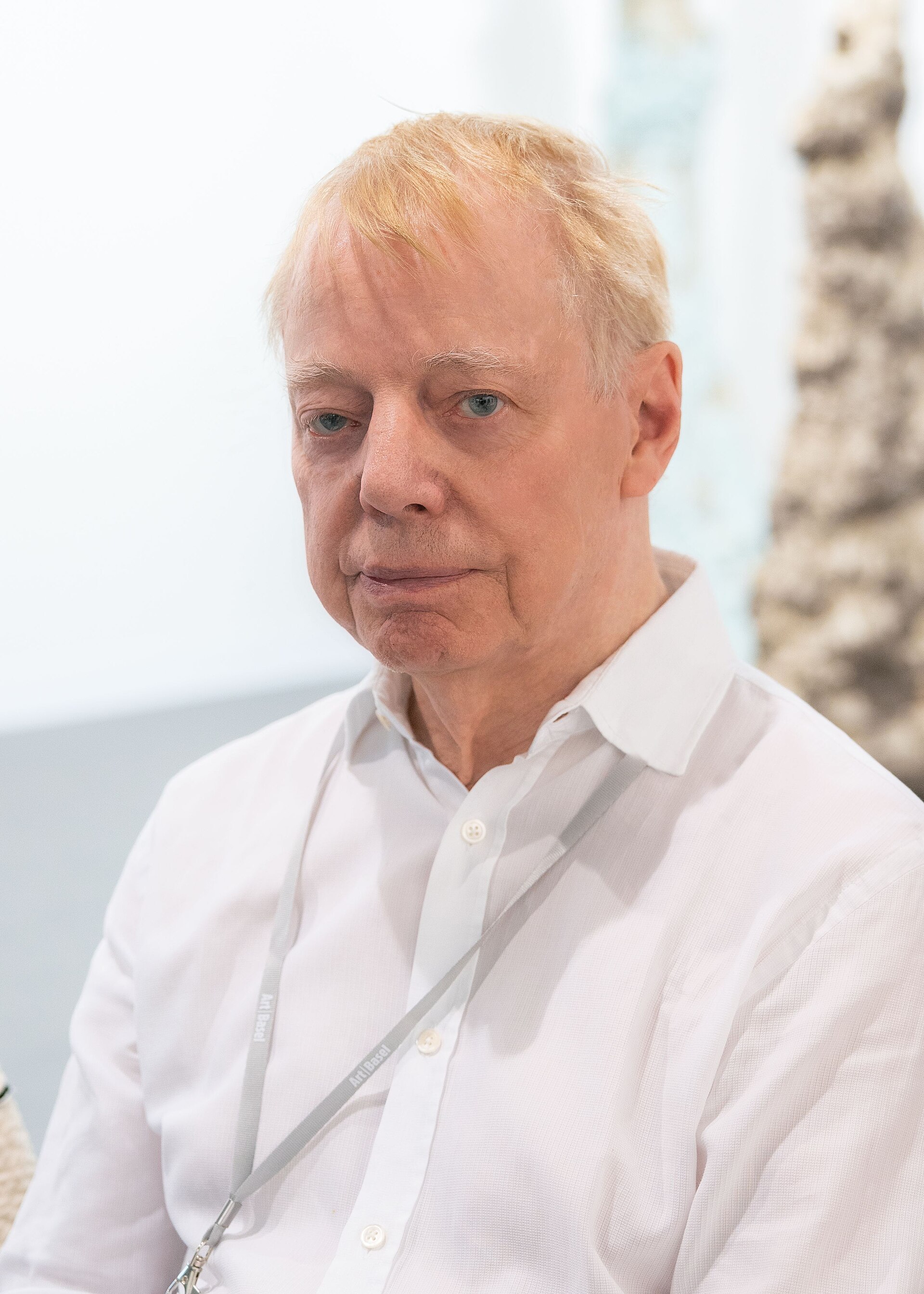 Rüdiger Schöttle, gallery owner of same name, at Art Basel 2025