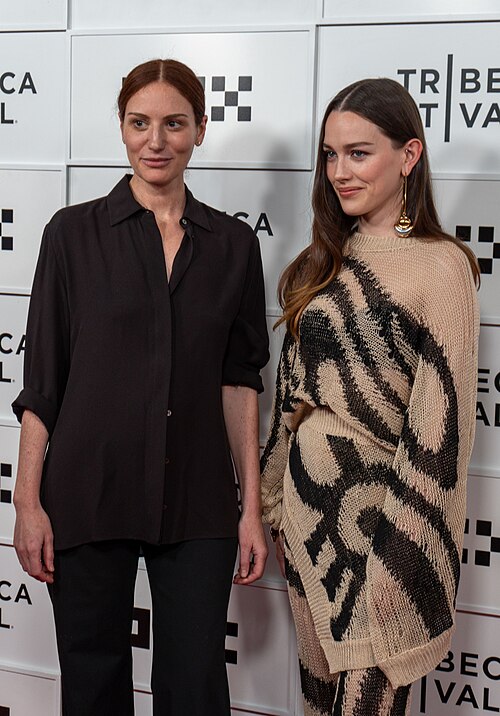 Rachel Rose, Victoria Pedretti at the premiere of "The Last Day" at the 25th Tribeca Film Festival in New York City.