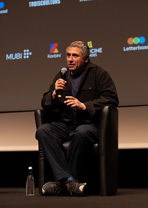Radu Jude at Cannes for a Q&A of Diary of a Chambermaid