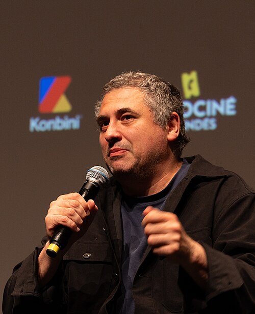 Radu Jude at Cannes for a Q&A of Diary of a Chambermaid