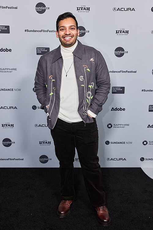 Raman Nimmala at the 2026 Sundance Film Festival for O'Sey Balamma