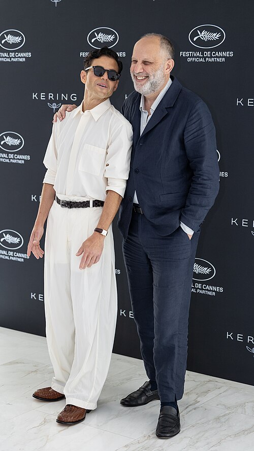 Rami Malek and Ira Sachs at a photo call for Kering Women in Motion at the 2026 Cannes Film Festival