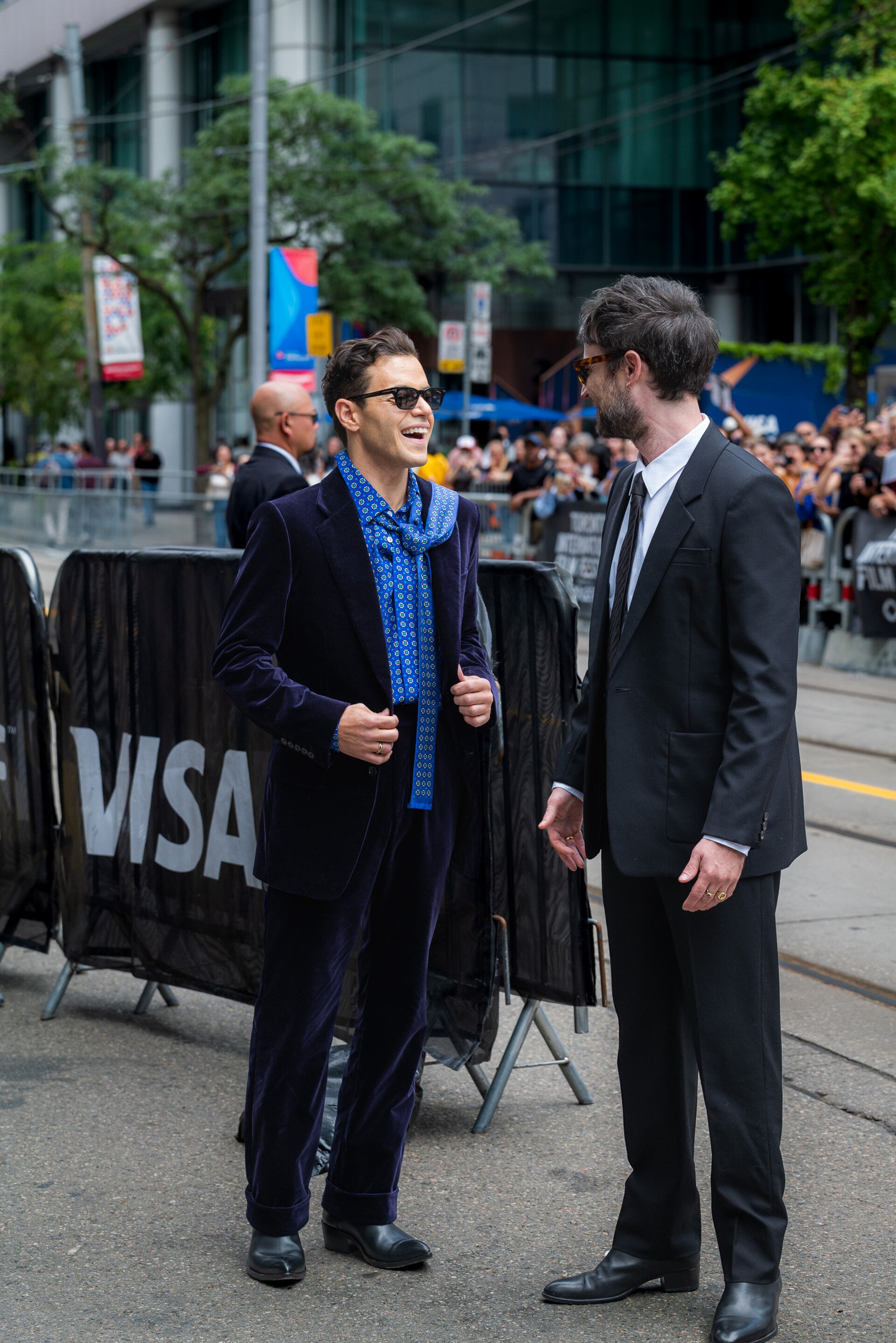 Rami Malek and Tom Sturridge attending the premiere of "The Man I Love" during TIFF 2026