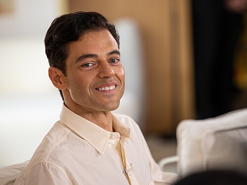 Rami Malek at a Kering Talk at the 2026 Cannes Film Festival
