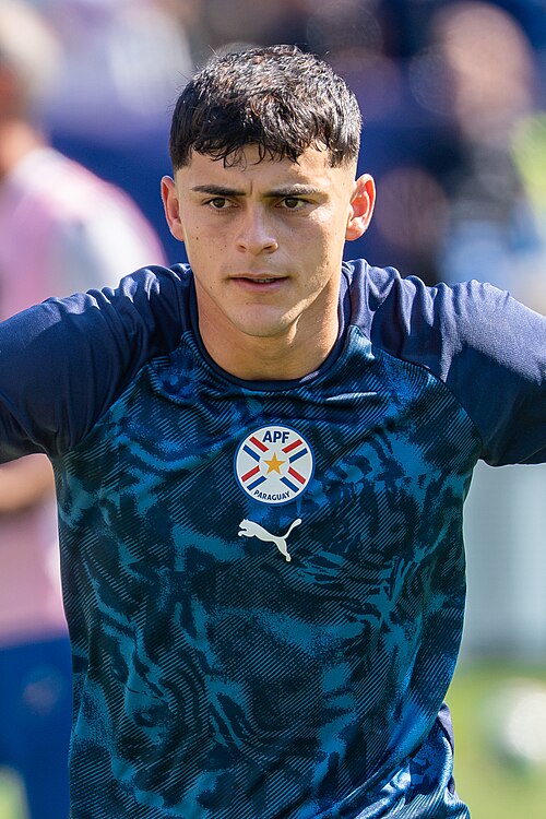 Ramon Sosa during France v Paraguay at the 2026 FIFA World Cup