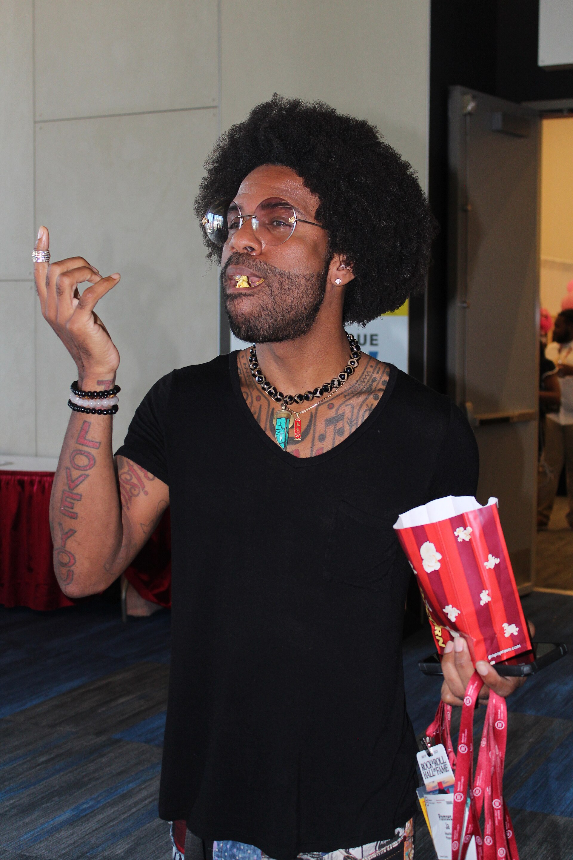 Ramses Ja, Host Civic Cipher and the QR Code an iHeartRadio syndicate, at the 2025 National Urban League Conference.