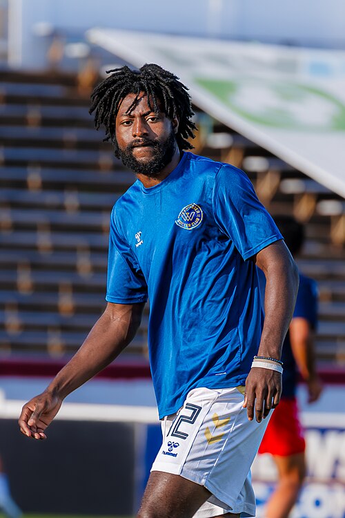 Rashid Tetteh playing for Westchester SC vs Richmond Kickers on May, 1, 2026