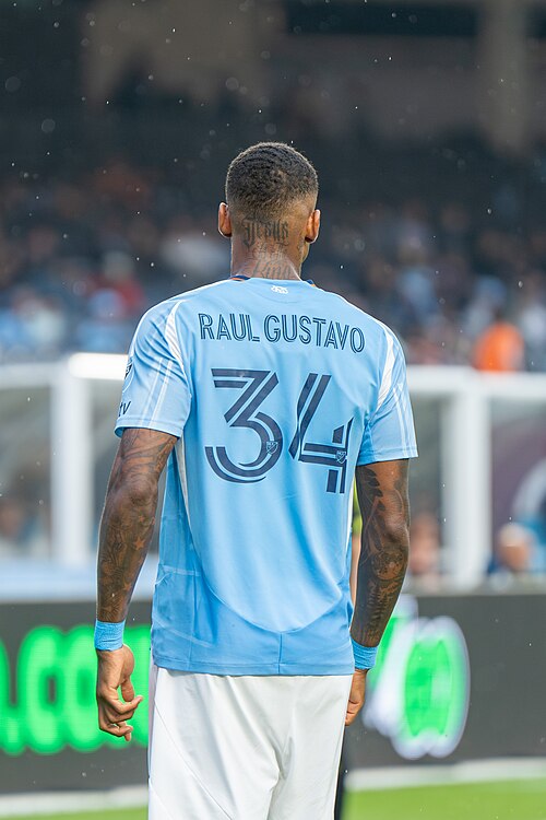 Raul Gustavo during New York City FC vs Columbus Crew on May 10, 2026